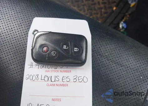 2008 Lexus Es 350 из США, поврежденный, VIN JTHBJ46G082174652